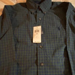Polo Ralph Lauren MN Lg Slve Shirt Classic Fit Nav
